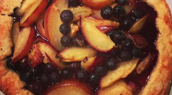 An Easy But Gorgeous Rustic Fruit Tart